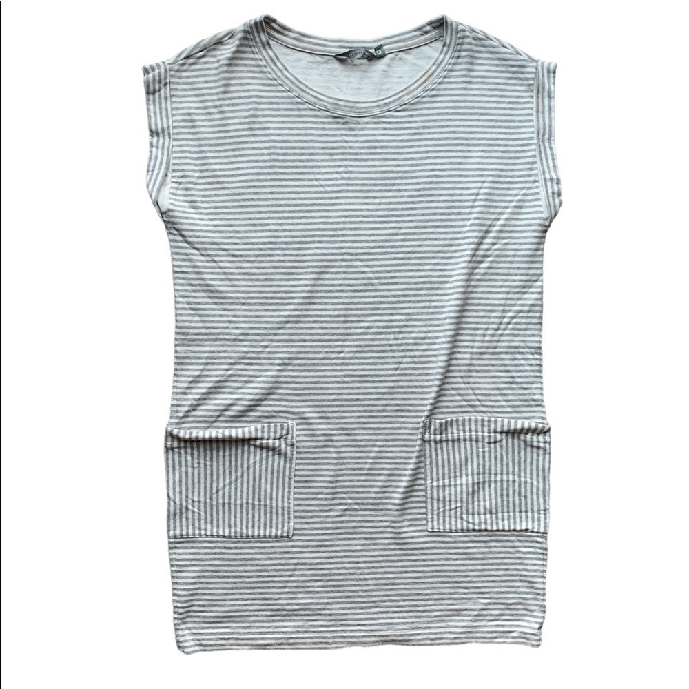 Athleta Ease Up Striped Dress